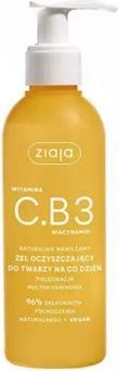 Ziaja Vitamin C.B3 Niacinamide Face Wash Gel - Gentle cleansing gel with vitamin complex 190ml (Gel, 190 ml)