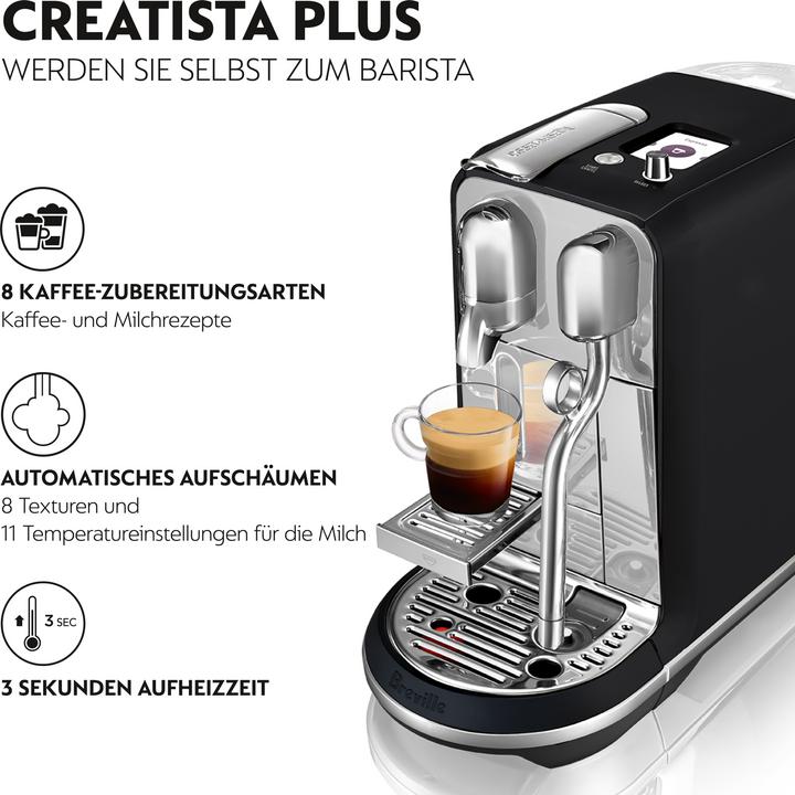 Produktbild Sage Nespresso Creatista Plus (NESPRESSO Original, CH-Stecker)