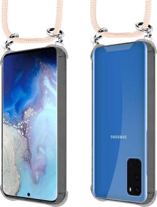 Produktbild Cadorabo TPU Handy Kette SILBER Cover