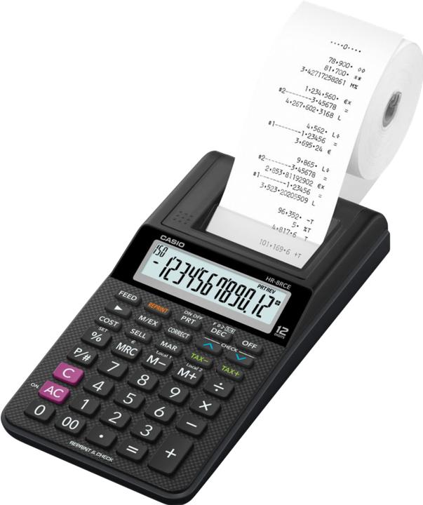 Image du produit Casio Hr-8rce (Piles, Fonctionnement sur secteur)