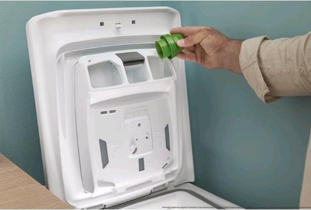 Image du produit Candy TCA473D3-S Lave-linge à chargement par le haut 7Kg 1400 (7 kg, Vers le bas)