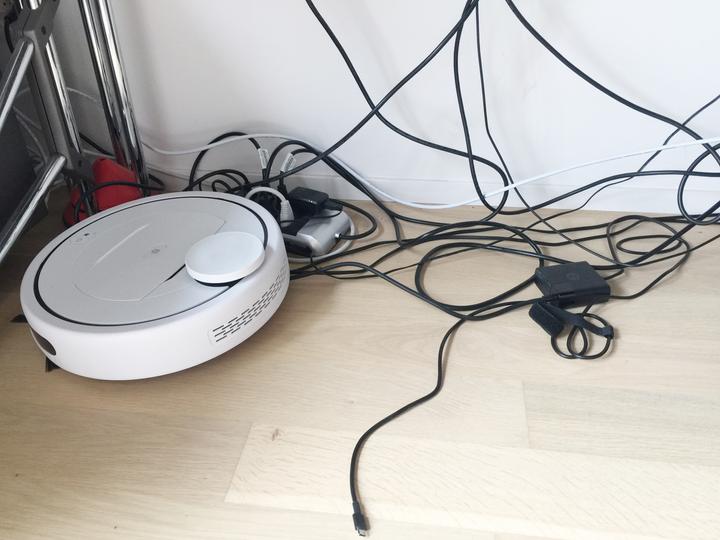 Produktbild Max Hauri Cable Home Kabelmanagement Set: Box gross + Power-Station + Spiralschlauch