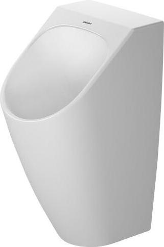 Produktbild Duravit Urinal ME by Starck DRY wasserlos, mit Fliege HygieneGlaze weiss