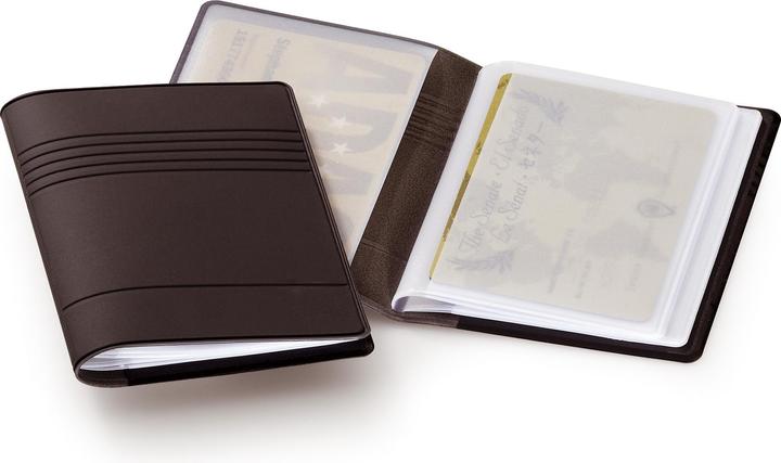Immagine prodotto Durable 239458 Porta biglietti da visita in carbone (54 x 85 mm)
