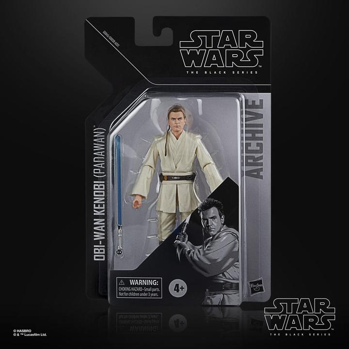 Actual product image Hasbro Star Wars Black Series Archive Obi-Wan Kenobi (Padawan)
