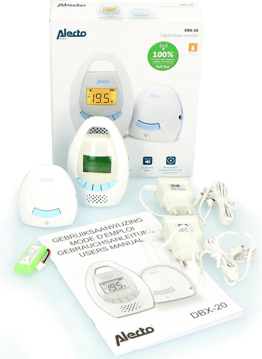 Image du produit Alecto Dbx-20 (Babyphone Audio, 200 m)