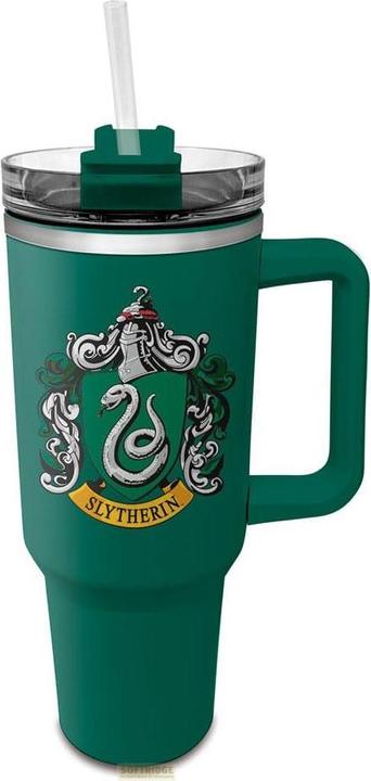 Actual product image Pyramid Harry Potter stainless steel drinking cup Slytherin 1130 ml (1.13 l)