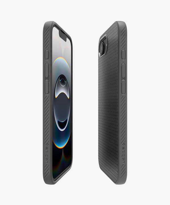 Actual product image Spigen Liquid Air iPhone 16e Case Marble Gray (Apple iPhone 16e)