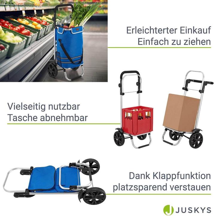 Produktbild Juskys 3in1 Einkaufstrolley