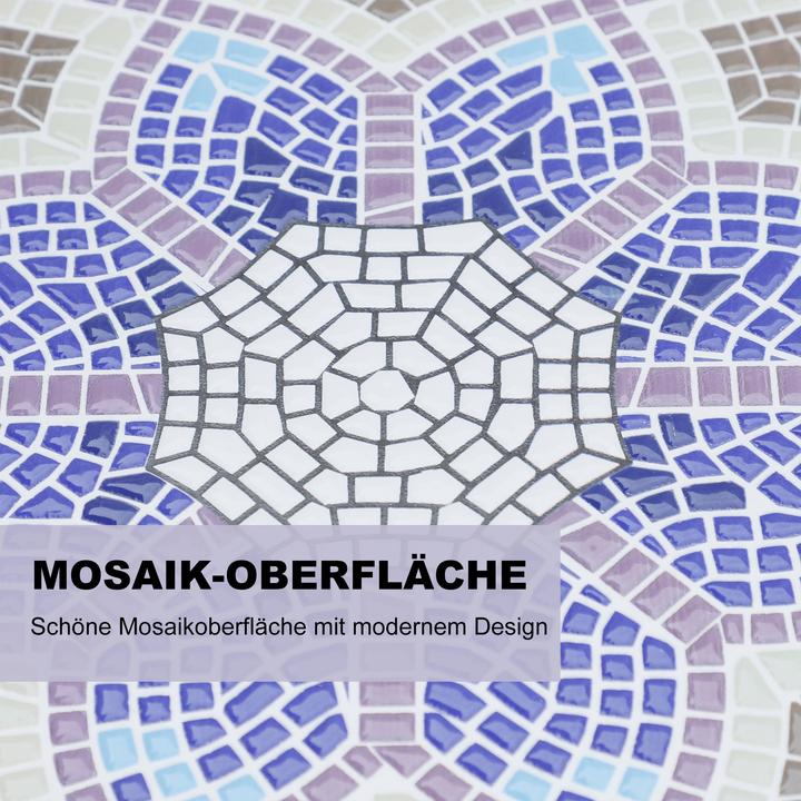 Image du produit Outsunny Table mosaïque ronde (60 cm)