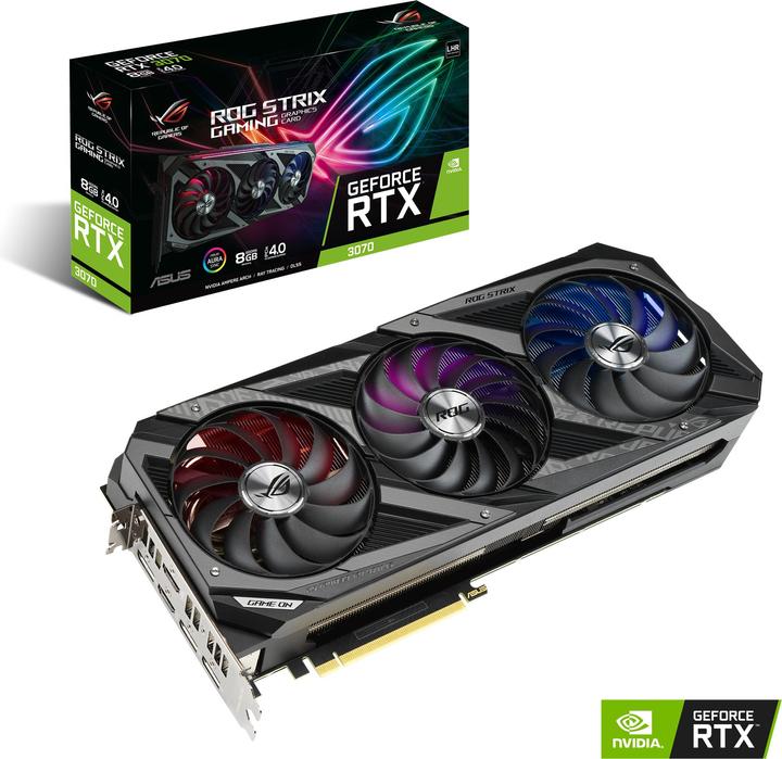 Immagine prodotto ASUS GeForce ROG STRIX RTX 3060 Ti 8G V2 GAMING LHR (8 GB)