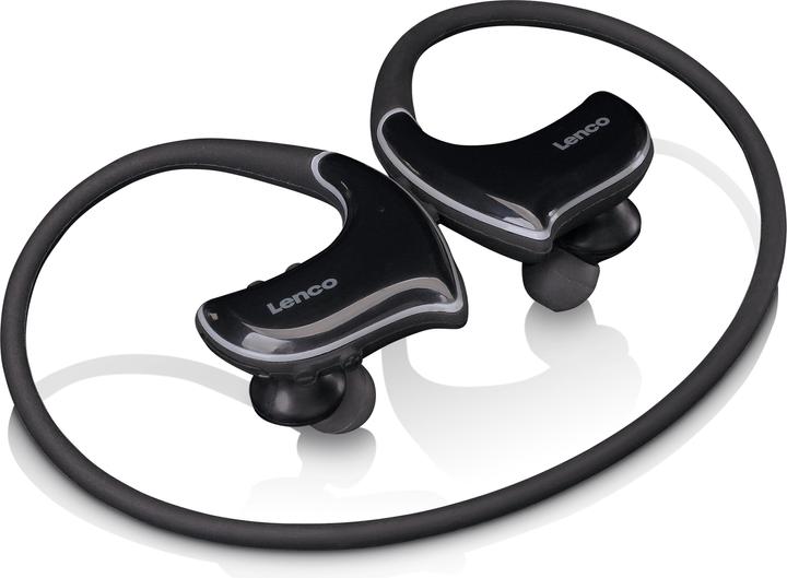 Produktbild Lenco In Ear Stereo Headset BTX 750BK Wasserdichtes Bluetooth® (9 h, Kabelgebunden)
