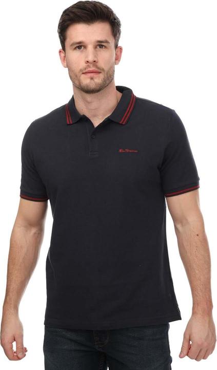 Produktbild Ben Sherman Poloshirt Mit kontrastfarbenen Streifen (S)
