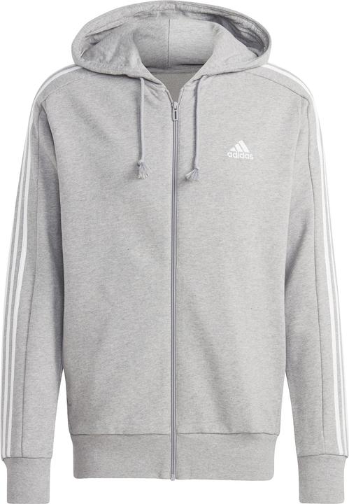 adidas M 3s Ft Fz Hd,Mgreyh/White Mgreyh/White XL (XL)