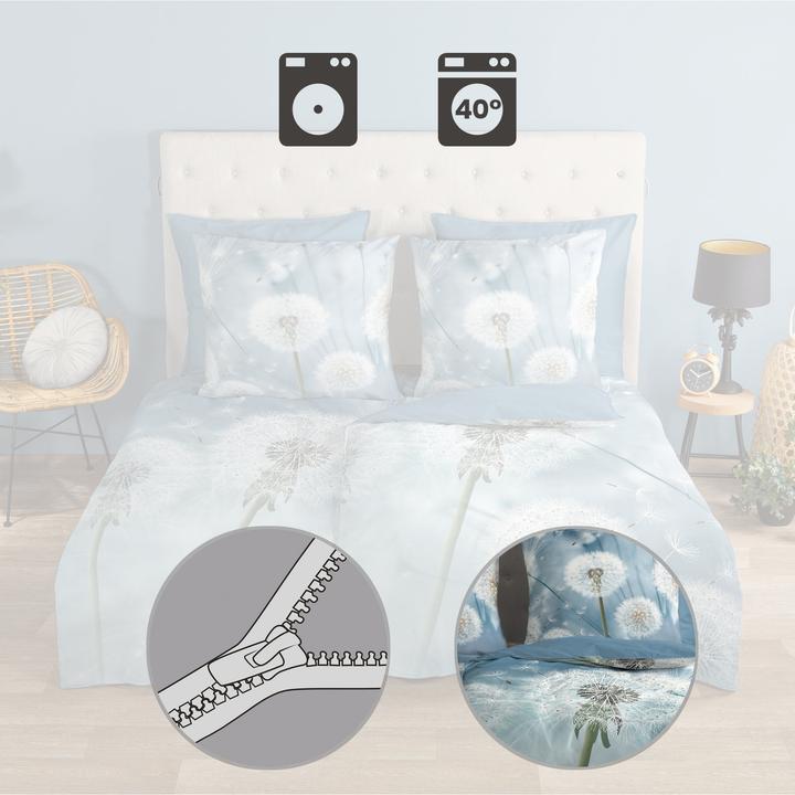 Actual product image Good Morning Wishfull (Bedding set, 135 x 200 cm, 80 x 80 cm)