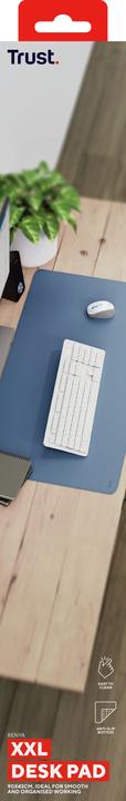 Actual product image Trust Benya XXL Desk Pad - Blue (XXL)