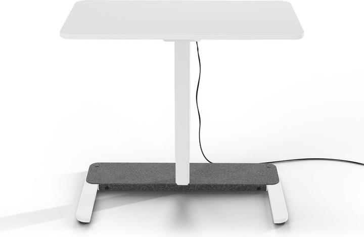 Produktbild Yaasa Desk One - Dunkelgrau/Schwarz (91 x 51 cm)