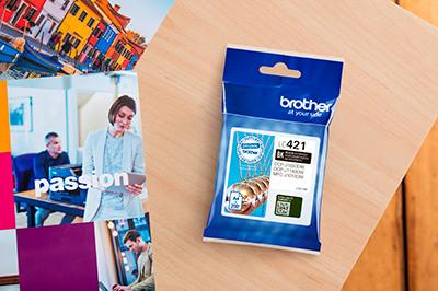 Actual product image Brother LC-421BK (FC)