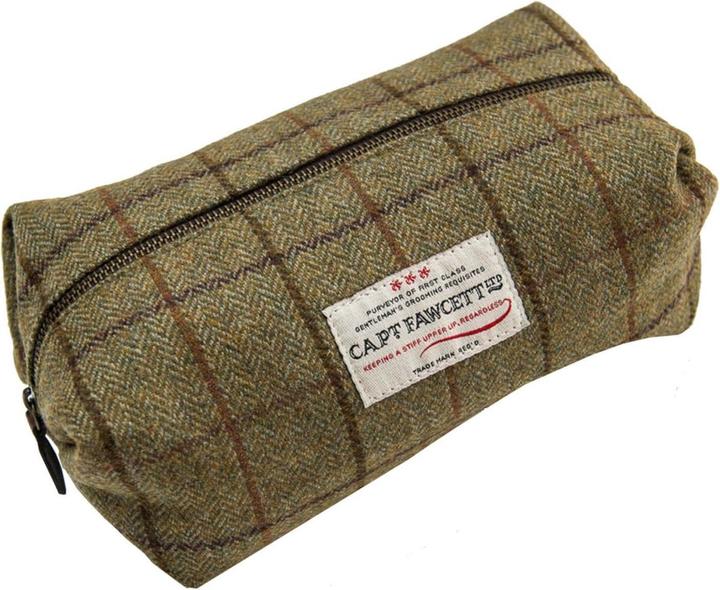 Captain Fawcett Capt. Fawcett Tools - Tweed Wash Bag