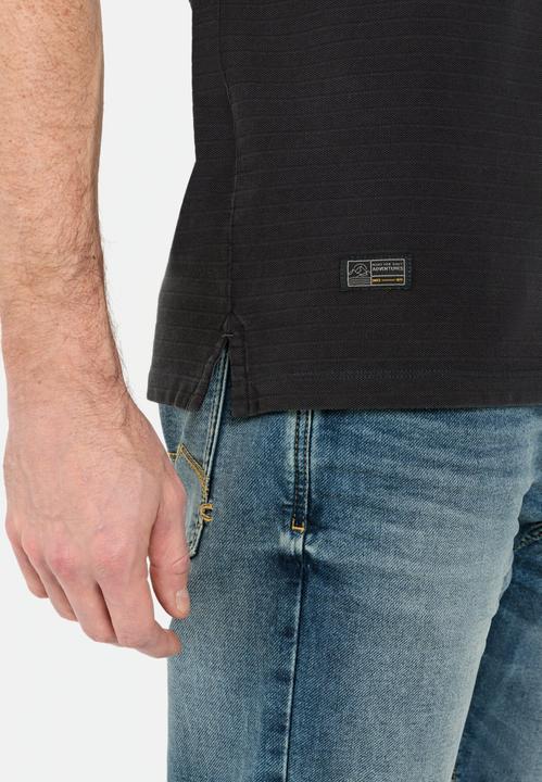 Produktbild Camel Active Kurzarm Henley aus reiner Baumwolle (S)