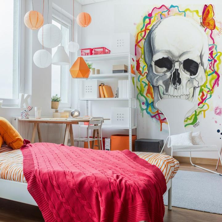 Image du produit Trenddeko Buttafly - Crâne (192 x 260 cm)