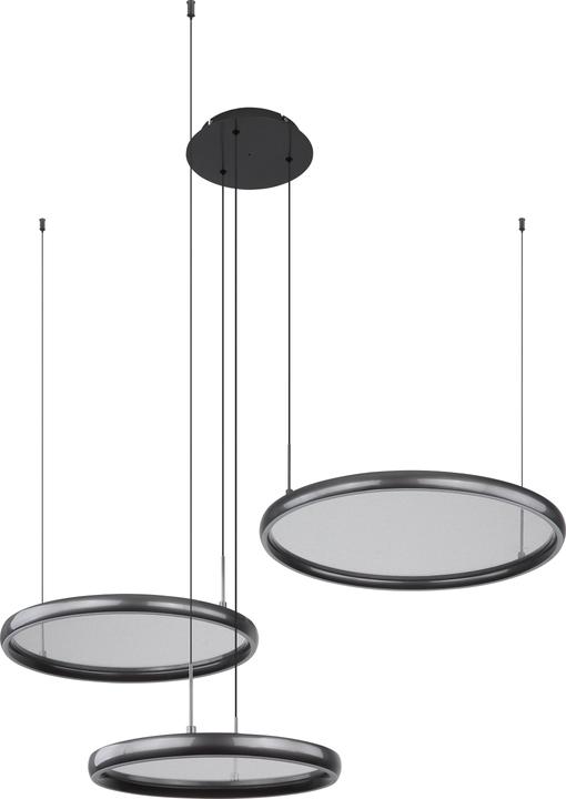 Produktbild Globo Hängeleuchte Metall Schwarz Matt, 1xled