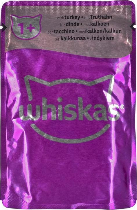 Actual product image Whiskas saszetki z drobiem dla kota 80x85g (Senior, 1 pcs., 6800 g)