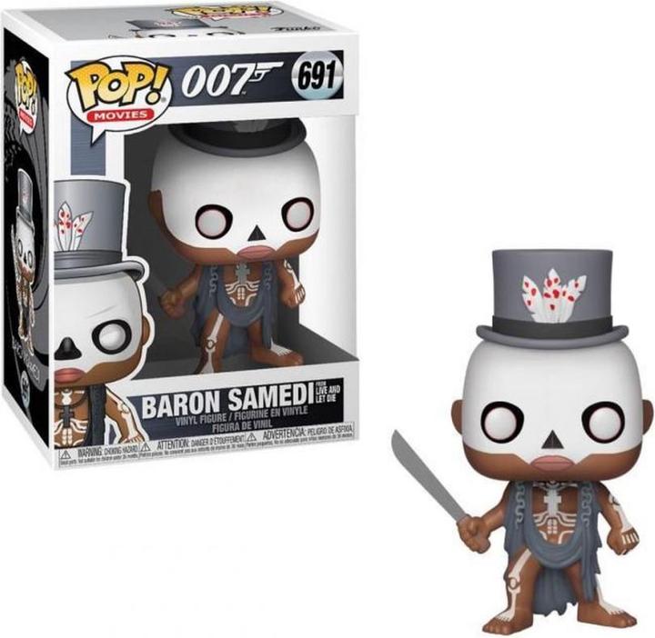 Actual product image Funko POP! - James Bond: Baron Samedi