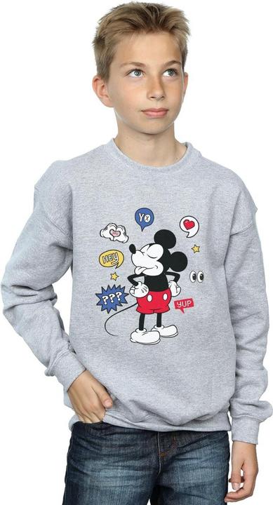 Produktbild Disney Mickey Mouse Tongue Out Sweatshirt Jungen (140, 146)