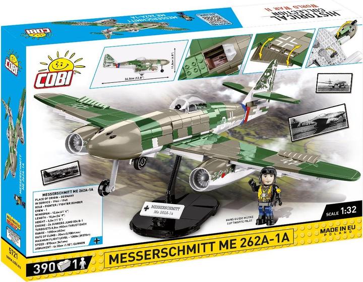 Actual product image Cobi Messerschmitt Me 262A