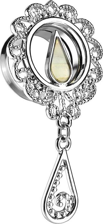 Immagine prodotto Star Piercing Anello con chiusura a microsfera in oro rosa (senza ottoneTitanio G23, Acciaio chirurgico 316LOttone)