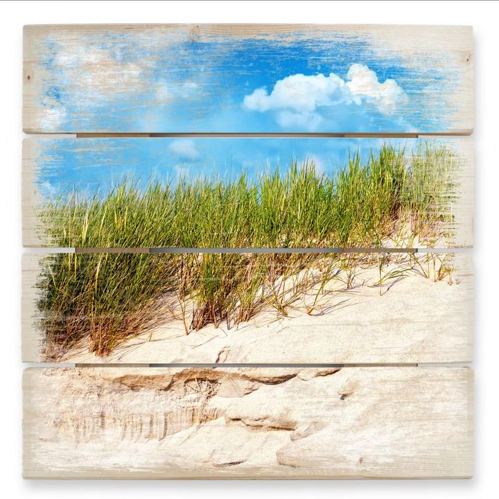 Image du produit Trenddeko Mer Baltique paysage de dunes (40 x 41,5 cm)