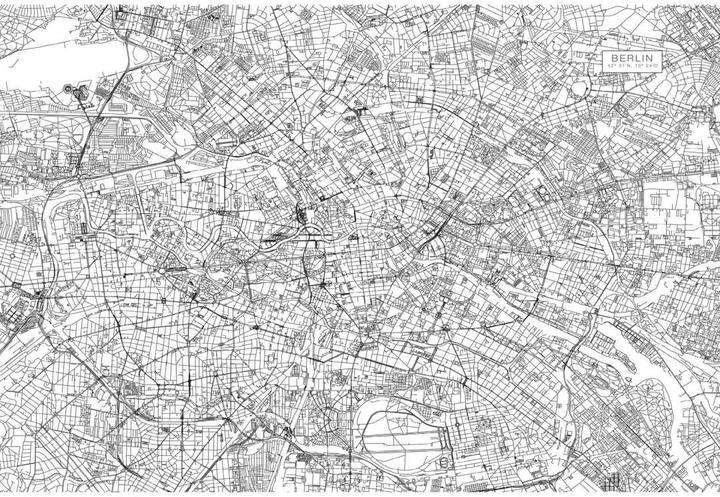 Immagine prodotto Trenddeko Mappa della città di Berlino (192 x 260 cm)