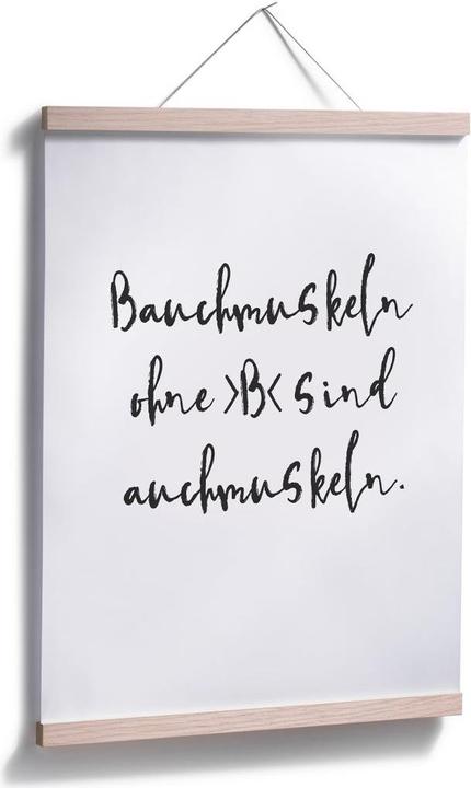 Produktbild Trenddeko Bauchmuskeln ohne B (60 x 80 cm)