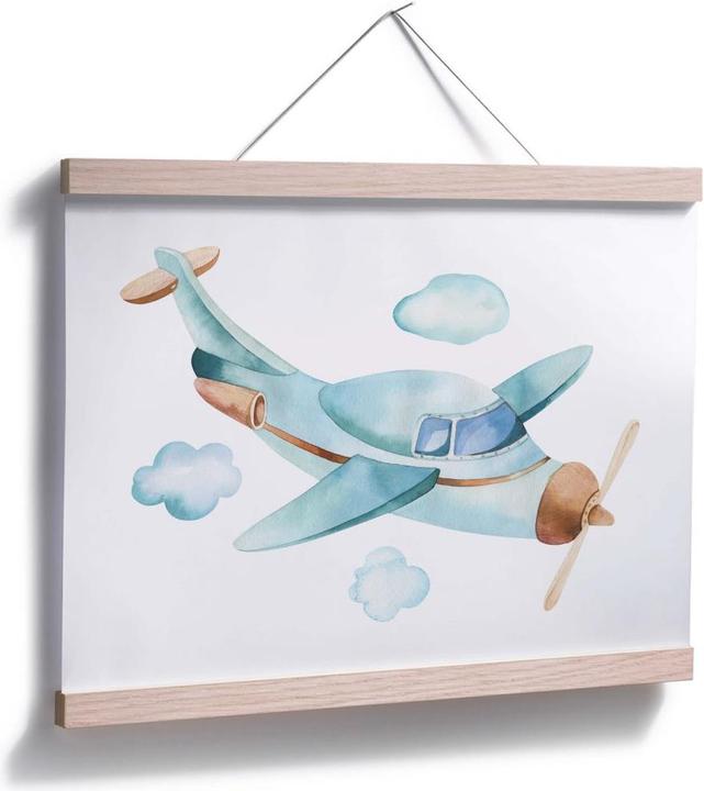 Produktbild Trenddeko Kvilis - Das Flugzeug (80 x 100 cm)