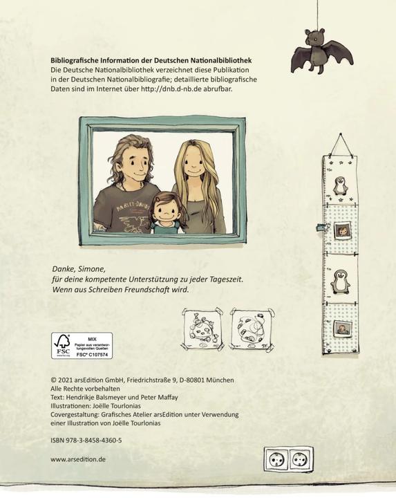 Produktbild Anouk, die nachts auf Reisen geht (Deutsch, Peter Maffay, Hendrikje Balsmeyer, 2021)