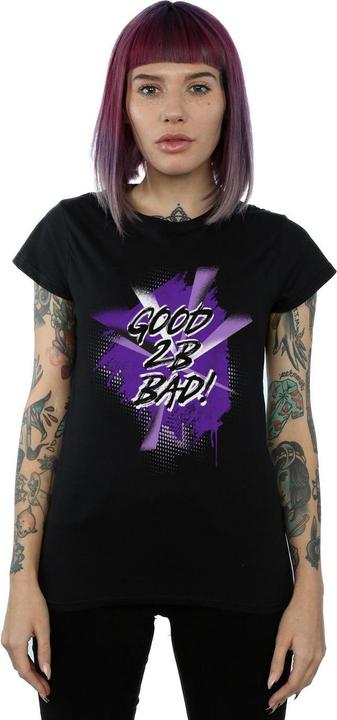 Actual product image Disney Womens/Ladies The Descendants Good 2B Bad Cotton T-Shirt (XL)