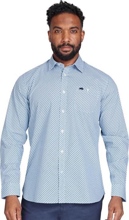 Actual product image Raging Bull Mens Triangle Geometric Long-Sleeved Shirt (XXL)
