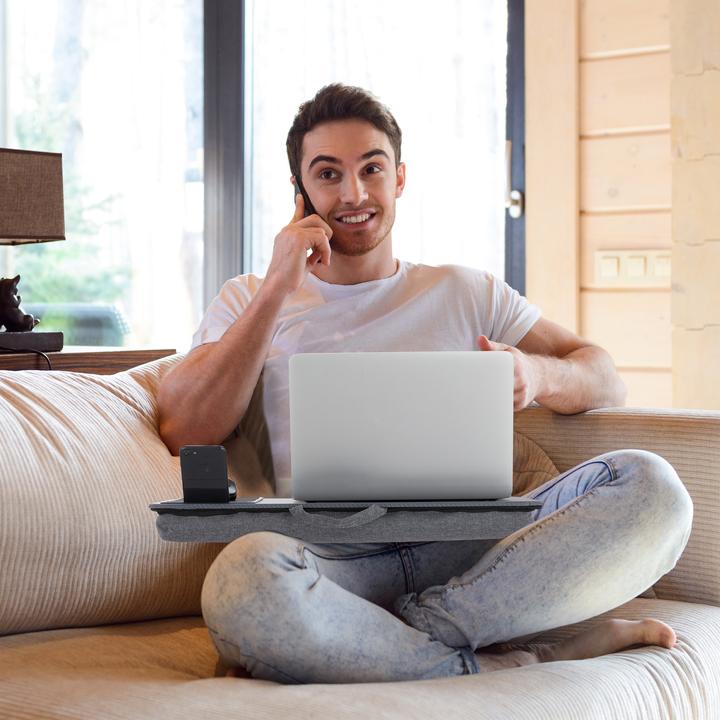 Actual product image Relaxdays Laptop cushion