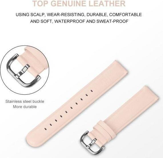Immagine prodotto Beline Orologio pasek Elegance 20mm różowy/rosa (20 mm, Pelle organica)