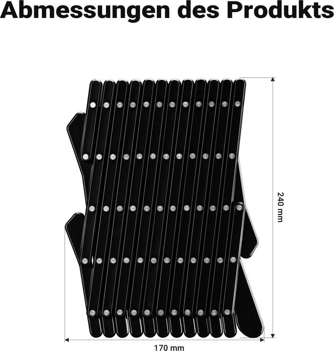 Actual product image Wiltec Fudajo dog protection grille car window 17.7x24cm ventilation grille car window grille (Dog, Reflectors)