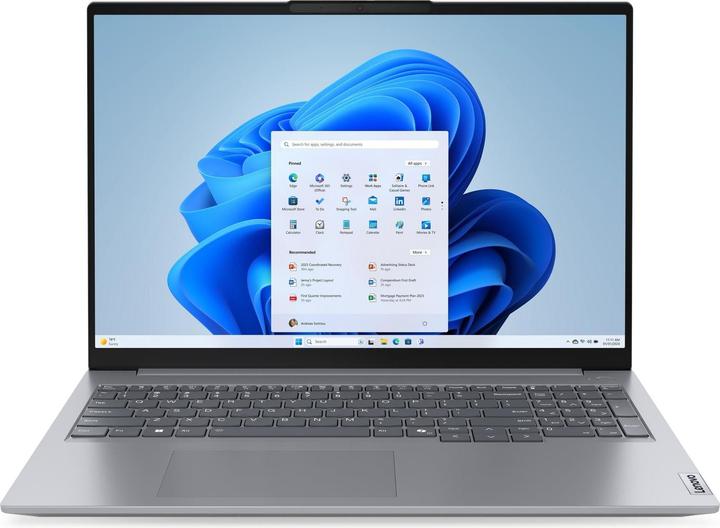 Image du produit Lenovo ThinkBook 16 Gen 7 (16", AMD Ryzen 7 7735HS, 32 Go, 1000 Go, DE)