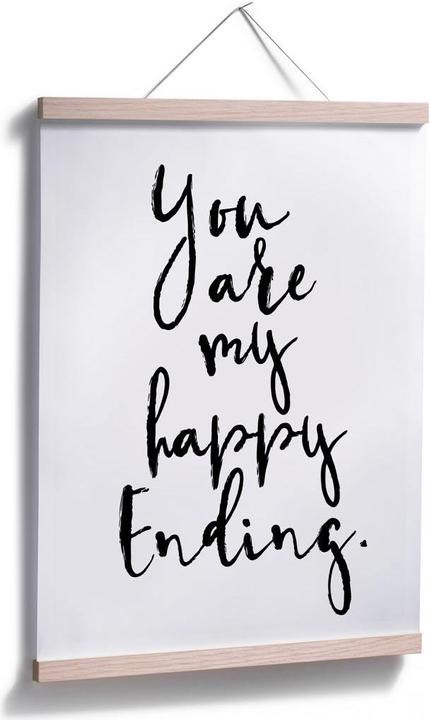 Produktbild Trenddeko You are my happy Ending (60 x 80 cm)