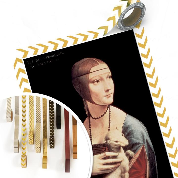 Produktbild Trenddeko da Vinci - Die Dame mit dem Hermelin (90 x 140 cm)
