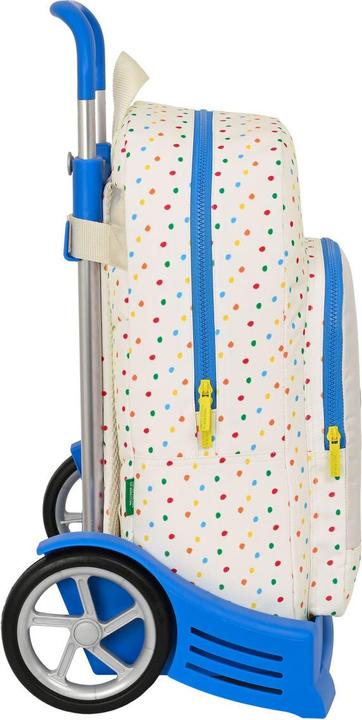 Produktbild Benetton Schulrucksack mit Rädern Topitos (30 x 46 x 14 cm) (14 l)