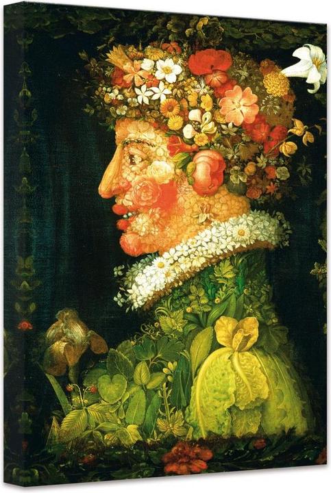 Produktbild Trenddeko Giuseppe Arcimboldo - Der Frühling (20 x 30 cm)