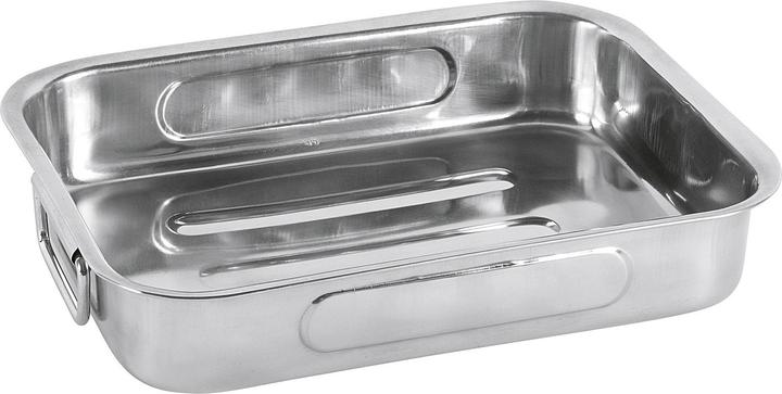 Image du produit Krüger Poêle carrée en acier inoxydable (Cocotte + faitout, Acier inoxydable)