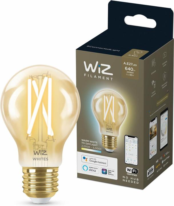Immagine prodotto WiZ Filamento d'epoca (E27, 6.70 W, 640 lm, 1 x, E)