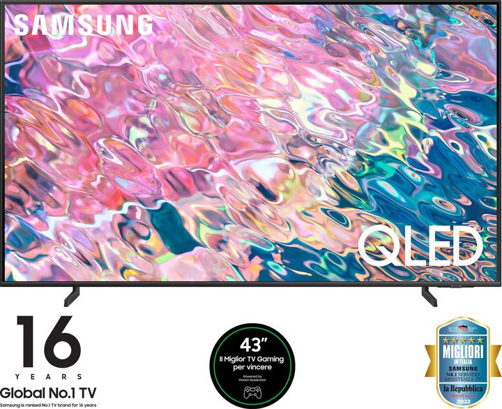 Produktbild Samsung QE43Q60BAU (43", Q60B, QLED, 4K, 2022)