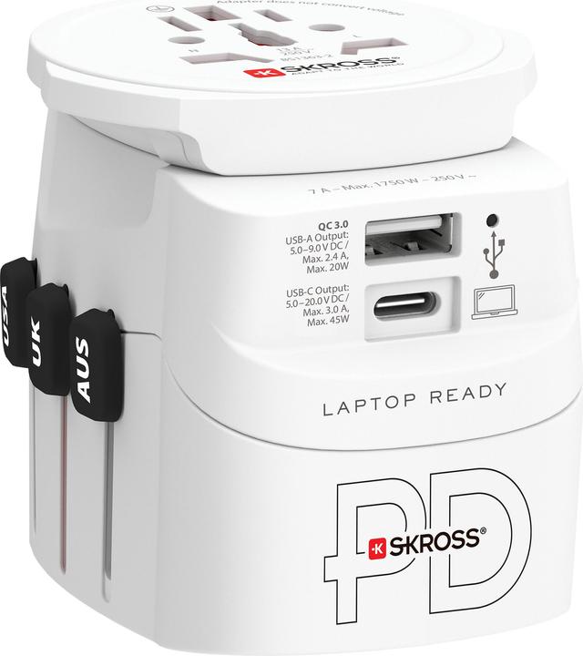 Image du produit Skross PRO Light USB AC45PD World